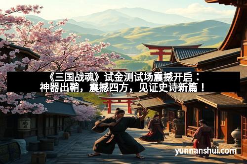 《三国战魂》试金测试场震撼开启：神器出鞘，震撼四方，见证史诗新篇！